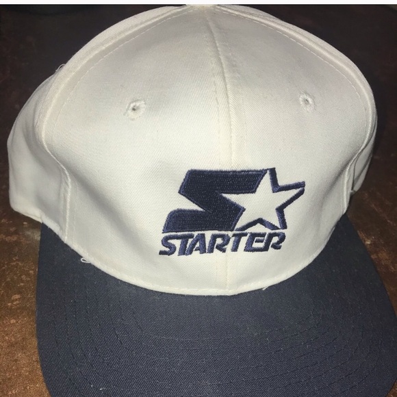 STARTER Other - Vintage Mens Starter Navy & White snapback hat